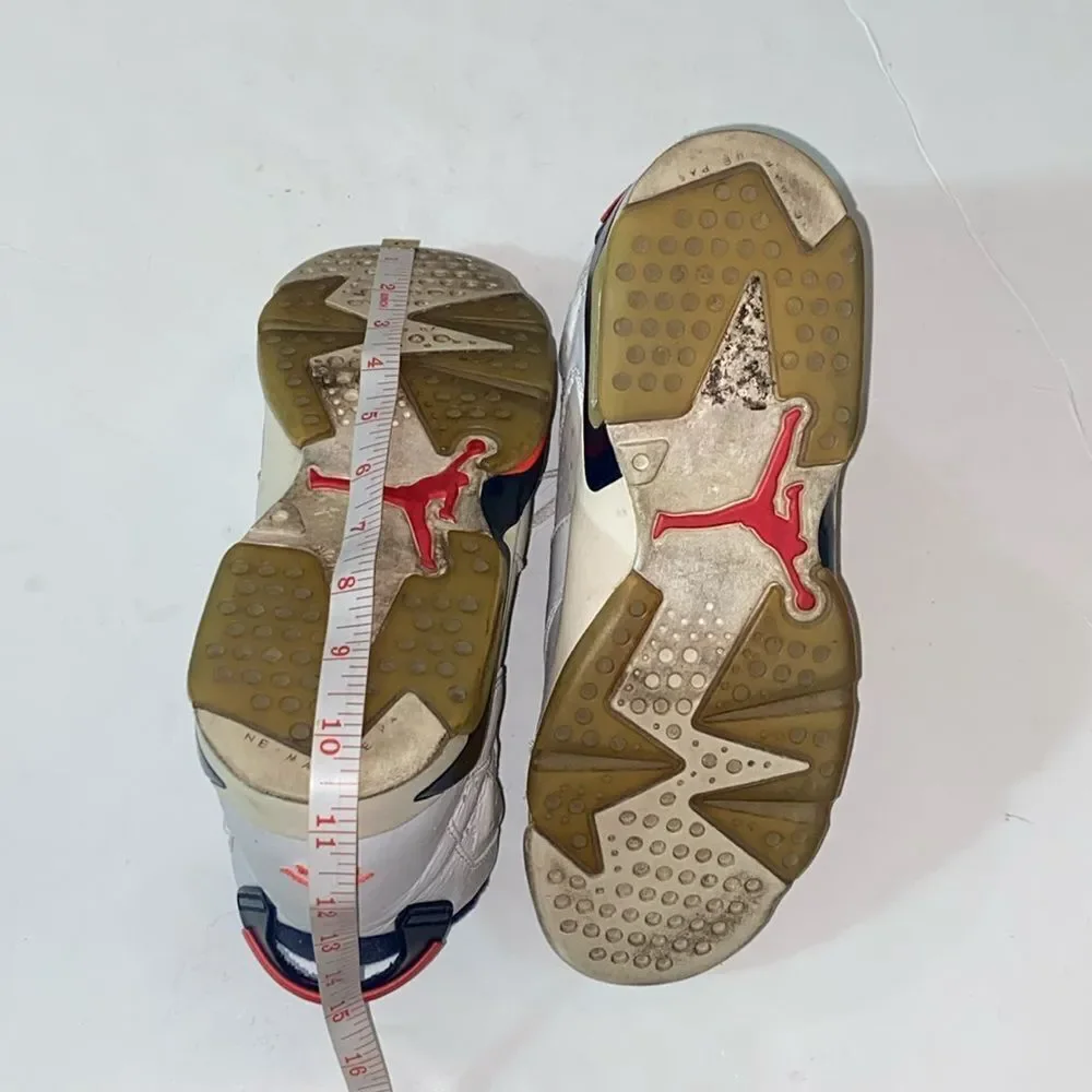 Jordan Air 6 Retro Tinker- Size 6.5Y USA 384664-104 Size 6.5Y Junior Shoes